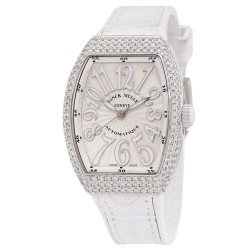 Vanguard Automatic Moon Phase Diamond Silver Dial Unisex Watch V 32 SC AT FO D AC BC