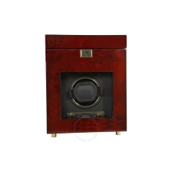 Desings Savoy Burlwood Single Watch Winder with Storage 454510