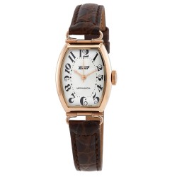 Heritage Hand Wind White Dial Ladies Watch T128.161.36.012.00