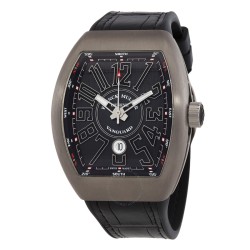 Vanguard Automatic Black Dial Men's Watch 45SCTTBRNRBLKWH