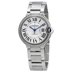 Ballon Bleu 36 mm Automatic Diamond Ladies Watch W4BB0017