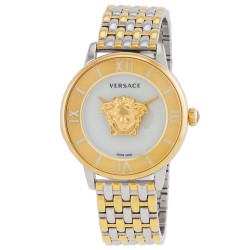La Medusa Quartz Silver Dial Two-Tone Ladies Watch VE2R00222
