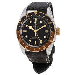 Black Bay Automatic Chronometer Black Dial Root Beer Bezel Men's Watch M79833MN-0003