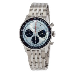 Navitimer Chronograph Automatic Chronometer Blue Dial Men's Watch AB0139241C2A1