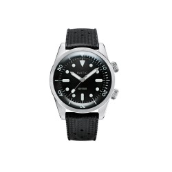 Aquascaphe Dual-Crown Automatic Black Dial Men's Watch AQUASCAPHEDUAL-CROWNBLACK
