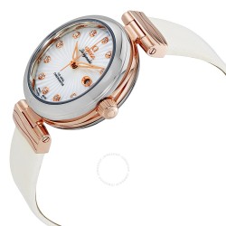De Ville Ladymatic Mother of Pearl Diamond Ladies Watch 425.22.34.20.55.001