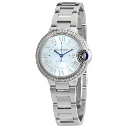 Ballon Bleu 33 mm Automatic Diamond Blue Dial Ladies Watch W4BB0028