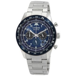 Chronograph Eco-Drive Blue Dial Men's Watch CA4554-84L