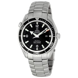 Pre-owned Omega Seamaster Automatic Chronometer Black Dial Men's Watch 2200.50