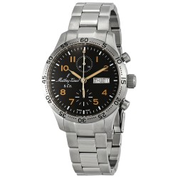 Type 21 Chrono Automatic Chronograph Black Dial Men's Watch H1821CHATNO