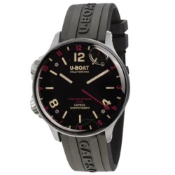 Lefty Capsoil Doppiotempo Quartz Black Dial Men's Watch 8839