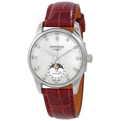 Master Automatic Diamond Ladies Watch L2.409.4.87.2