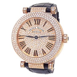 Pre-owned Franck Muller Master Of Complication Quartz Diamond Men's Watch 4200 QZ R D3 CD