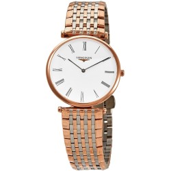 La Grande Classique White Dial Rose Gold-tone Ladies Watch L4.709.1.21.7
