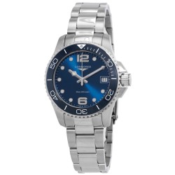 Hydroconquest Quartz Blue Dial Ladies Watch L3.370.4.96.6