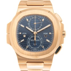 Nautilus Chronograph Automatic Blue Dial Men's Watch 5990-1R-001