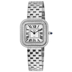 Bellagio Quartz White Dial Ladies Watch 12130B