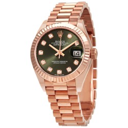 Lady-Datejust Automatic Diamond Green Dial Ladies Watch 279175GNDP