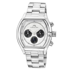 Roman Chronograph Quartz White Dial Men's Watch 1291BROS