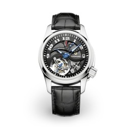 L.U.C. Tourbillon Hand Wind Chronometer Black Dial Men's Watch 161917-1001