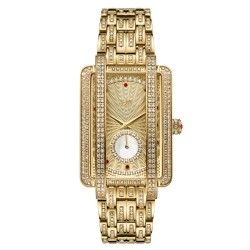 Platinum Series Diamond Gold-tone Dial Ladies Watch PS505A