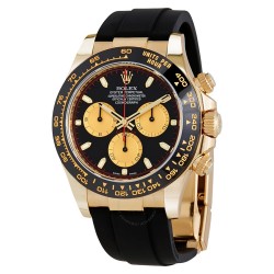 Cosmograph Daytona Chronograph Automatic Men's Oysterflex Watch 116518BKCSR