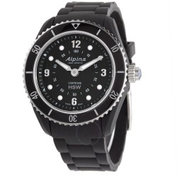 Horological Smartwatch Alarm Black Dial Ladies Watch AL-281BS3V6