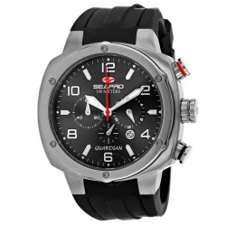 Guardian Chronograph Quartz Black Dial Men's Watch SP3341