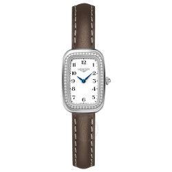 Equestrian Quartz Diamond White Dial Ladies Watch L6.140.0.13.2