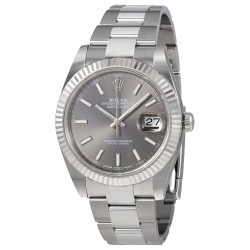 Datejust Dark Rhodium Automatic Men's Oyster Watch 126334RSO