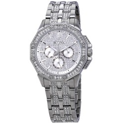 Multifunction Crystal Pave Dial Men's Men's Watch 96C134