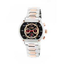 Dash Chronograph Black Dial Two-tone Men's Watch E701