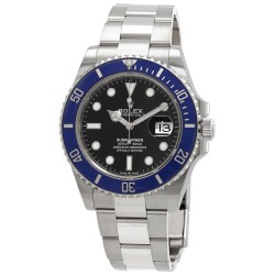 Submariner "Smurf" Black Dial, Blue bezel Automatic Chronometer Men's Watch 126619LBBKSO