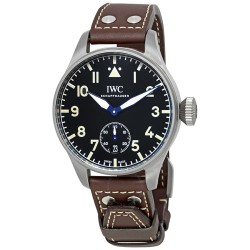 Pre-owned IWC Big Pilot's Heritage Black Dial Men's Watch IW510301