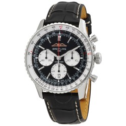 Navitimer Chronograph Automatic Chronometer Black Dial Men's Watch AB0138211B1P1