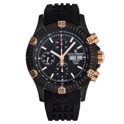 Air Speed Chronograph Automatic Black Dial Men's Watch 16071.6887
