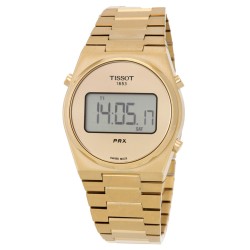 PRX Digital Quartz Gold Dial Men's Watch T1372633302000