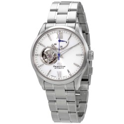 Star Automatic White Dial Men's Watch RE-AT0003S00B