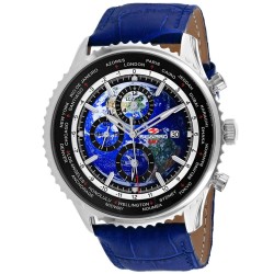 Meridian World Timer GMT Blue Dial Men's Watch SP7132