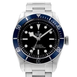 Pre-owned Tudor Black Bay Automatic Chronometer Black Dial Men's Watch 79230B