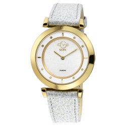 Lombardy Quartz Diamond White Dial Ladies Watch 14401
