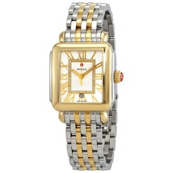 Deco Madison Quartz Silver Dial Two-tone Ladies Watch MWW06T000147