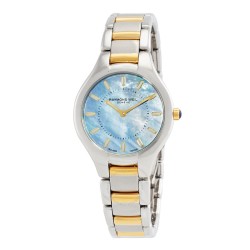 Noemia Quartz Blue Mother of Pearl Dial Ladies Watch 5132-STP-97501