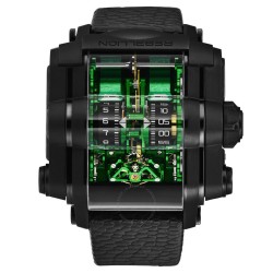 T-1000 Automatic Black Dial Men's Watch RB.T1K.TB.GR