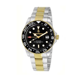 Subaquatic GMT Quartz Black Dial Men's Watch C1TTG10BK-BKJ