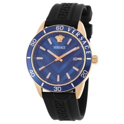 Greca Urban Quartz Blue Dial Men's Watch VEYCA0224