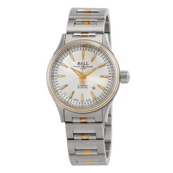 Fireman Automatic Silver Dial Ladies Watch NL2110C-2T-SJ-SL