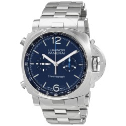 Luminor Chrono Chronograph Automatic Blue Dial Men's Watch PAM01110