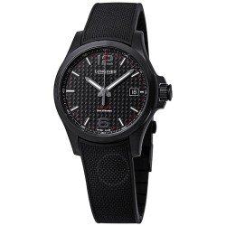 Conquest V.H.P. Black Carbon Dial Men's Watch L3.716.2.66.9