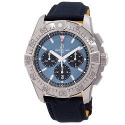 Super Avenger B01 46mm Chronograph Automatic Blue Dial Men's Watch EB0148101C1X1